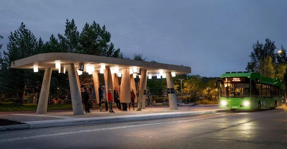 图片[2]-这么有创意的设计，你敢相信它是公交站吗？-VIP景观网
