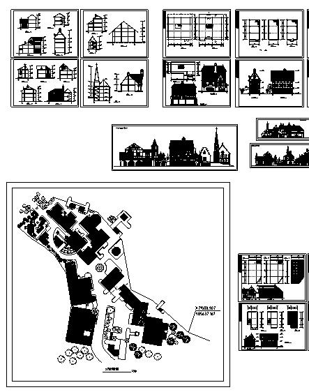 700套住宅小区民居-景观规划设计方案（超全），经典资源，分享