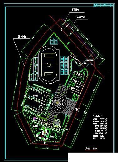 校园规划总平面图44套，建筑景观园林设计CAD方案图纸分享