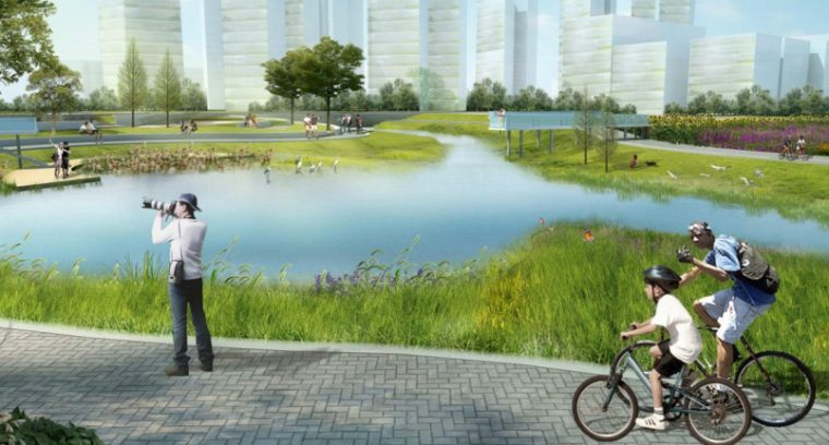 [深圳]两岸公共滨水绿带景观绿道设计HOPE-效果图3