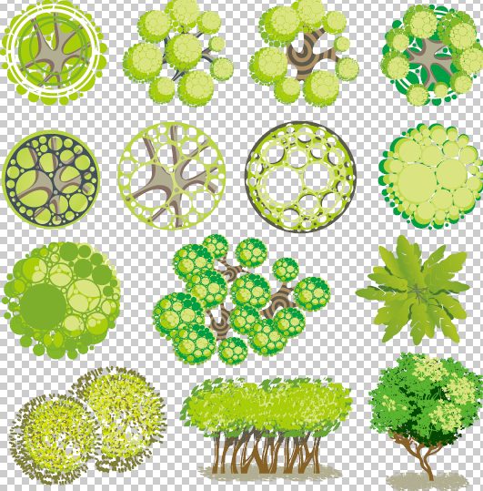 青春系彩平植物素材AI-3-青春系彩平图素材（10）预览