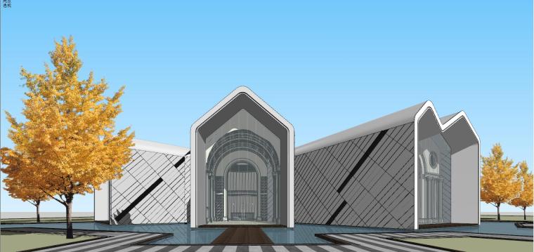 [江西]现代风格售楼处建筑模型设计-【江西】现代风格售楼处建筑模型设计 (3)