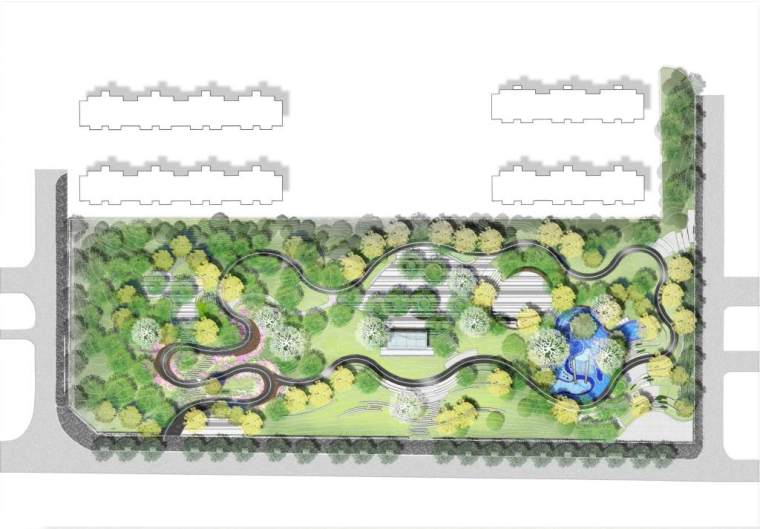 中康社区再生理想公园-中康平面图