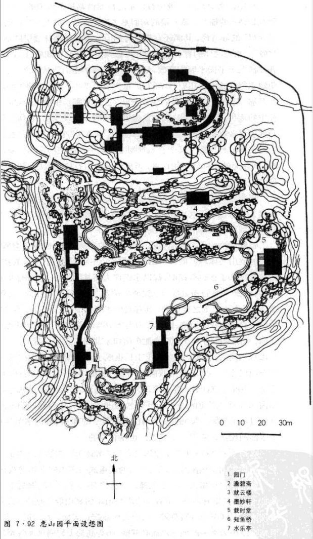 考研干货！87张中国古典园林平面图（收藏）_87