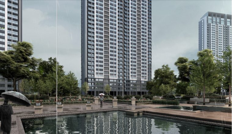 [河南]郑州城市设计及住宅商业景观项目-效果图2