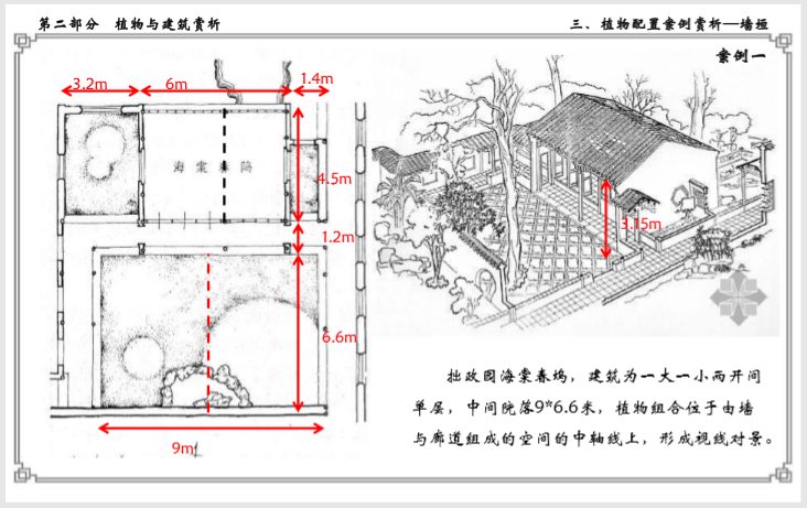 浅谈植物与中式建筑的关系（145页）-案例（一）