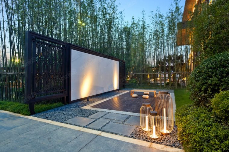 南京某高端品质住宅区豪宅小区绿化CAD图纸-效果图9