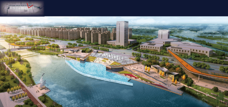 郑州梅河滨河产业区景观设计方案