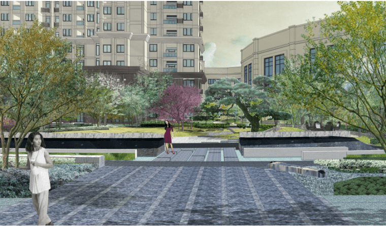 武汉青扬社区广场景观方案深化设计