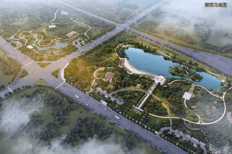 香樟森林公园PSD格式景观方案文本