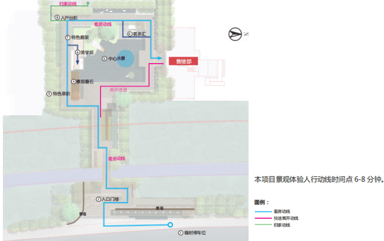 济南现代风格景观示范区方案文本+SU模型