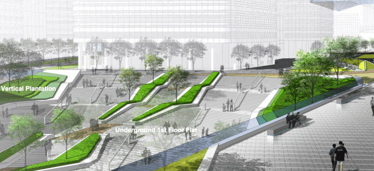 上海虹桥盛世国际文化城项目景观概念设计