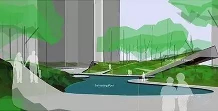 考验景观设计的立体竖向公园