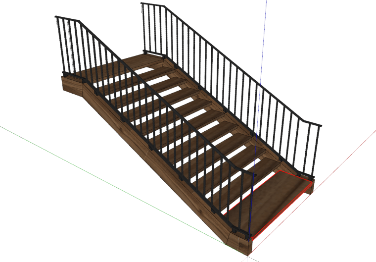 十四套楼梯SU模型设计文件分享