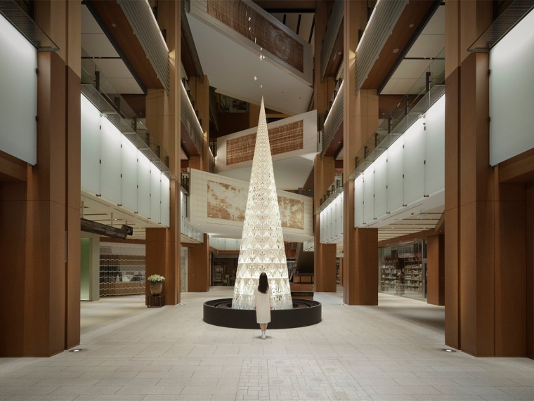 东京Midtown圣诞树装置-VIP景观网