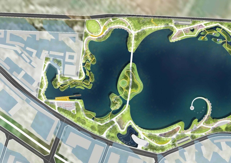 五矿大邑未来生态城湿地公园项目概念方案设计古韵新意+观山涉水生态湿地公园-VIP景观网