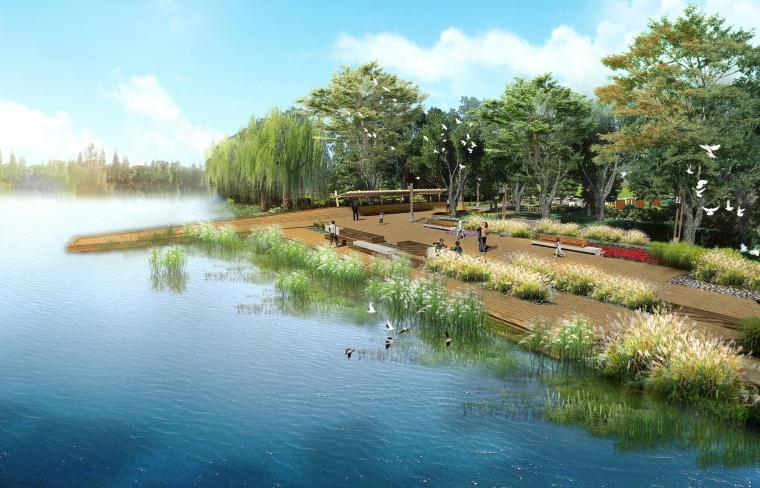 伊通河北北段共生新城滨水景观设计方案-VIP景观网